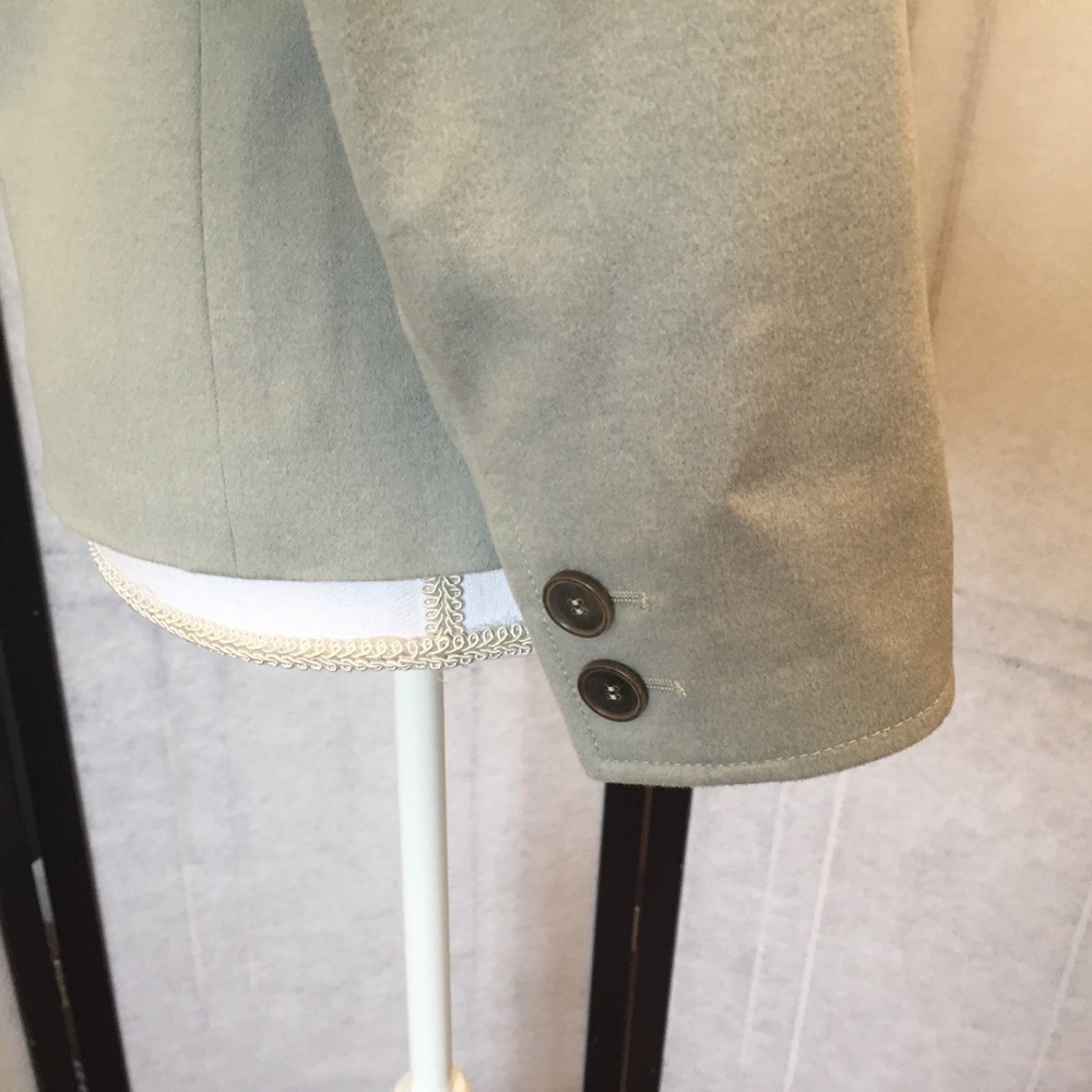Akris Punto Wool Angora Blazer Jacket Size 4 - Picture 5 of 9